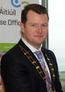 Cllr Malcolm Byrne, Cathaoirleach, Wexford County Council.