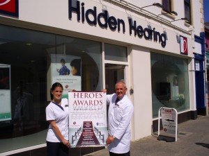 Trish Boyce, Audiological Assistant and Sam McFaul, Hearing Aid Audiologist, Hidden Hearing Wexford
