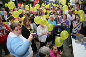Pic: John Walsh Huge crowd at the Hope Festival Street Festival.