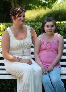 Karen Griffin and her daughter Emma. Pic: Christy Farrell