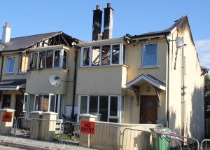 Scene of the recent fire in Ballycanew. Pic: Christy Farrell