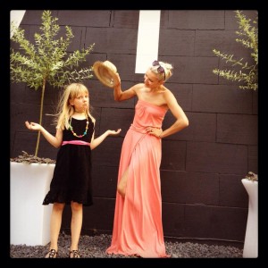 Gabriela and her model sister Teodora
