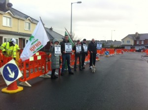 Riverchapel Water Meter Protest