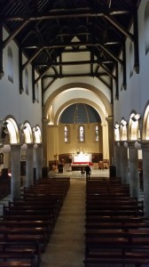 The interior of the newly refurbished St. Michael's Church at Gorey.