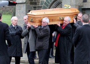 Funeral of Michael O'Grady at St. Aidan's Cathedral. Pic: John Walsh