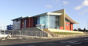 New Ross swimming pool closed due to storm damage. Pic: Jim Campbell