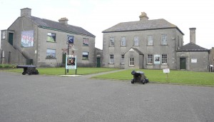 Officers Tea Room and living quarters at Duncannon Fort. Pic: Jim Campbell