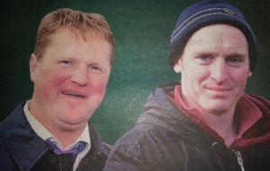 Colin Bowe and Donnchadh Doyle are level in the National Handler's Championship with two days left.