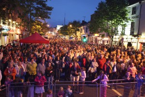 Huge crowds at the Gorey Market House Festival. Pic: John Walsh.