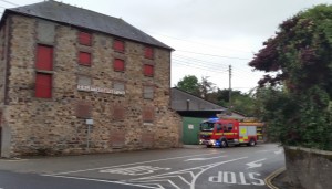 Fire service at Mill Park Road this morning.