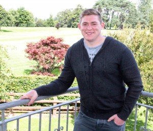 Irish international rugby player Tadhg Furlong pictured at New Ross Golf Club. Pic: John Walsh