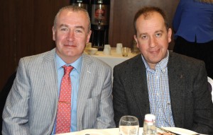 Frank Hynes and Alan Hynes. Pic: Jim Campbell