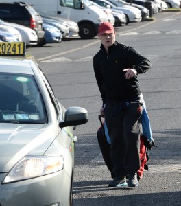 Patrick O'Connor pictured leaving prison.