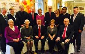 The Loreto Secondary School's Board of Management pictured with Minister Brendan Howlin following the turning of the sod for the new school.