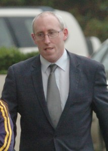 Eanna McKenna arrives at court. Pic: Christy Farrell