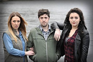 Lauren Corish-Wallace, Lee Kelly and Jessica Walker will bring Jez Butterworth's play 'The River' to life at Wexford Arts Centre.
