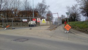 The temporary closure of the Bawnmore Road at St. Stephen’s Cemetery has caused concern for residents in the Irishtown area of New Ross