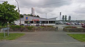 Aldi in Enniscorthy where the latest handbag theft took place.