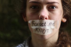Carla Fusciardi Wallace plays the tough and strong-willed Mary Redmond in 'Forget Me Knot', a new play by secondary school student Aoife Beaumont Howell.