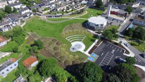 The new Library Park amenity in New Ross is absolutely stunning as this photo given exclusively to the Echo clearly shows