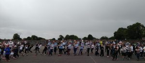 The pupils in Cushinstown National School took part in a 'flashmob' dance routine last week