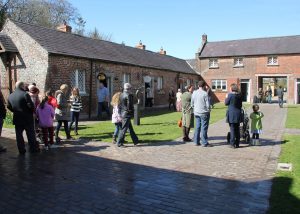 The Craft Courtyard at Wells House. Pic: Christy Farrell.