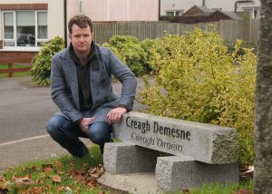 Cllr. Malcolm Byrne at Creagh Demesne, Gorey. Pic: Christy Farrell