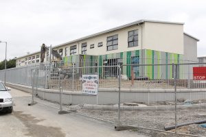 The new Edmund Rice Senior School and Catherine McAuley Junior School at Castlemoyle, near Irishtown is nearing completion. Pic: John Walsh