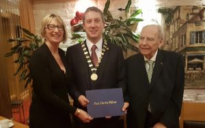Wexford Rotary members Maura Bell, Niall Reck and Jurgen Sassman